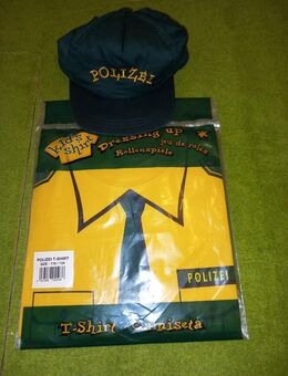 Fasching - Karneval - Polizei - Polizist - T-Shirt - Käppi - Neualbenreuth