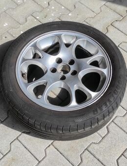 4x Reifen auf Alufelgen, 205/50 R16 Goodyear+Geschenke - Ketsch
