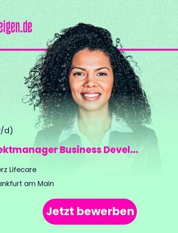 Projektmanager (m/w/d) Business Development - Frankfurt (Main)