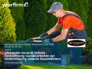 Allrounder (m/w/d) Teilzeit - Fachrichtung: Gartenarbeiten zur Unterstützung unseres Hausmeisters - Breitenworbis