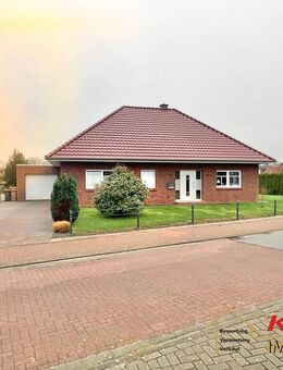 Neuwertiger Walmdachbungalow im maritimen Erholungsort Barßel mit Garage - Barßel