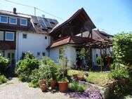Reiheneckhaus mit Anbau und Dachterrasse - Wannweil