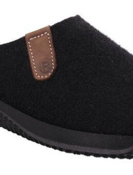 Rohde SOLTAU-H Pantoffel Hausschuh, Schlappen, Clog mit seitlichem Label