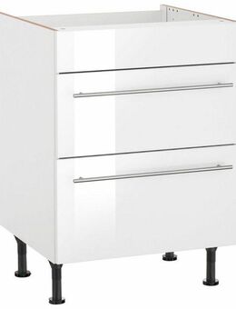 OPTIFIT Kochfeldumbauschrank Bern 60 cm breit, mit 2 Auszügen, mit höhenverstellbare Füße
