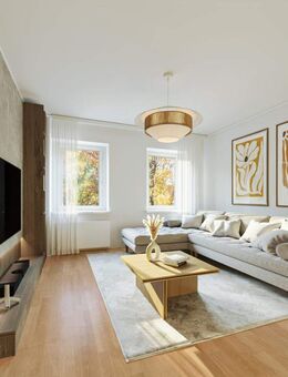 Ludwigsvorstadt-Isarvorstadt: Frisch renovierte 3-Zi.-Altbauwhg. mit ca. 2,70 m Deckenhöhe & Balkon - München