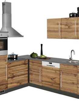 KOCHSTATION Winkelküche KS-Samos, Stellbreite 200x270 cm, wahlweise mit E-Geräten und Induktion