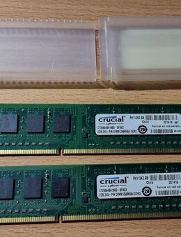 Crucial 2 GB Arbeitsspeicher ( 2x2GB ) CT25664BA186D-8FAE2 DDR3-1866 PC3 - Verden (Aller)