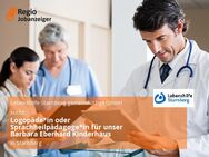Logopäde*in oder Sprachheilpädagoge*in für unser Barbara Eberhard Kinderhaus - Starnberg