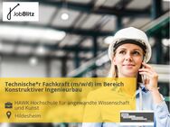 Technische*r Fachkraft (m/w/d) im Bereich Konstruktiver Ingenieurbau - Hildesheim