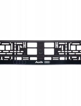 Audi Premium Kennzeichenhalter – Set mit 2 Stück für deinen eleganten Look! Set452 - Wuppertal