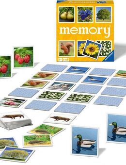 Ravensburger Spiel Natur memory®, Merkspiel, Made in Europe