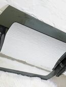 Beleuchteter Badezimmerspiegel 60er Jahre in 65462