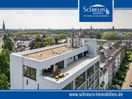 Avantgardistisches Design-Penthouse mit gigantischer Terrasse über den Dächern des Bismarckviertels! - Krefeld