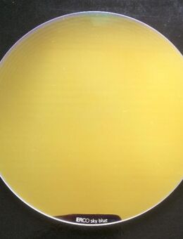0121 Erco Filter, Ersatzglas, UV, Farbe „Sky blue“ Top, wie Neu - Lüdenscheid
