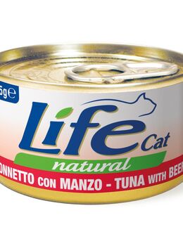 LifeCat Adult Thunfisch & Rind - 6 x 85 g