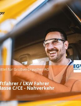Berufskraftfahrer / LKW Fahrer (m/w/d) Klasse C/CE - Nahverkehr - Stade (Hansestadt)