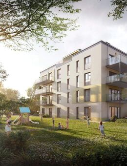 Am Kulkwitzer See: Ihre Traumwohnung im DG mit 3 Zimmern, KfW40, mit Fahrstuhl & großer Terrasse - Markranstädt