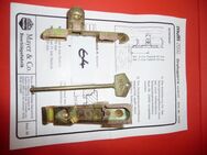 MACO-Drehsperre mit Schlüssel für 4-11mm Falzluft,10388,gelb chrom. - Ritterhude
