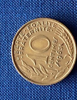 Münze Münzen Umlaufmünze Frankreich 10 Centimes 1963 - Alzey