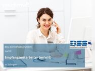 Empfangsmitarbeiter (m/w/d) - Solingen (Klingenstadt)