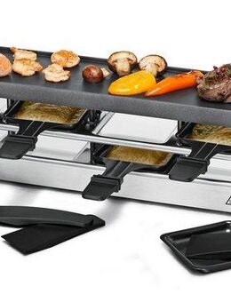 Rommelsbacher Raclette RC 800, 4 Raclettepfännchen, 730 W