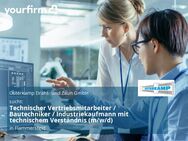 Technischer Vertriebsmitarbeiter / Bautechniker / Industriekaufmann mit technischem Verständnis (m/w/d) - Flammersfeld