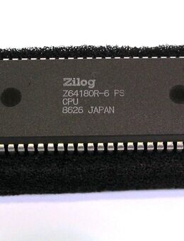 Zilog - Z64180R-6 PS - CPU - Mikroprozessor - 8626 Japan - 64 Pins - NOS - New Old Stock - Biebesheim (Rhein)