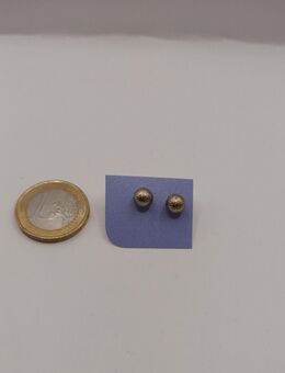 Modeschmuck Ohrringe Ohrstecker Silberfarbe Perlen wie neu - Essen
