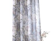 Weckbrodt Vorhang Charlotte, Ösen (1 St), halbtransparent, Leinen, halbtransparent, floral, geblümt, Gardine, Store