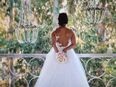 2in1 Brautkleid, kurz und lang, weiß transparent, Größe 36 in 73230