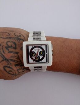 D&G Herrenuhr Cream Chrono White Stainless Steel - Werder (Havel)