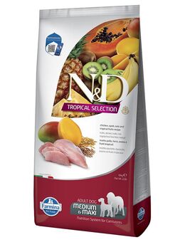 N&D Dog Tropical Selection mit Huhn - 10 kg