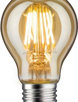 Paulmann LED-Leuchtmittel E27 Goldlicht dimmbar Vintage AGL 6W dimmbar Vintage AGL 6W, 1 St., Extra-Warmweiß, 1700 Kelvin