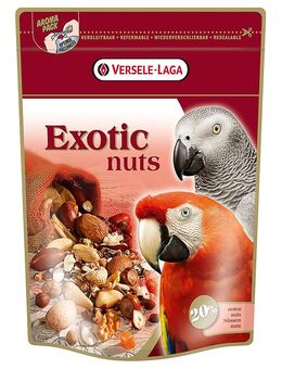 Versele-Laga Exotic Nuts - Nussmischung für Papageien - 2 x 750 g