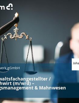 Rechtsanwaltsfachangestellter / Rechtsfachwirt (m/w/d) – Forderungsmanagement & Mahnwesen - Bielefeld