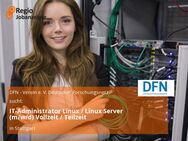 IT-Administrator Linux / Linux Server (m/w/d) Vollzeit / Teilzeit - Stuttgart