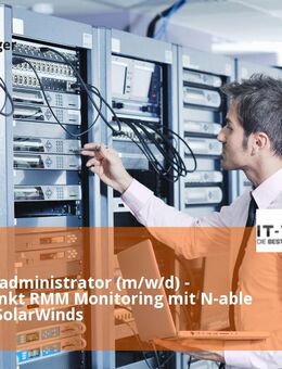 IT-Systemadministrator (m/w/d) - Schwerpunkt RMM Monitoring mit N-able N-sight / SolarWinds - Barnitz