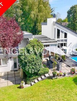 Außergewöhnliches Architektenhaus mit Pool nahe Worpswede - Worpswede