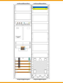 Zählerschrank 3.HZ 1 Zähler, Verteiler, APZ - Essen