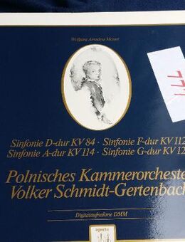Schallplatte WOLFGANG AMADEUS MOZART - Berlin Lichtenberg