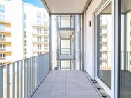 Helle Etagenwohnung mit Balkon, moderner Einbauküche und TG-Stellplatz im Neubau-Quartier FRANKY - Frankfurt (Main)