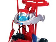 Klein Kinder-Besenwagen, Eimer mit Aufsatz, Made in Germany