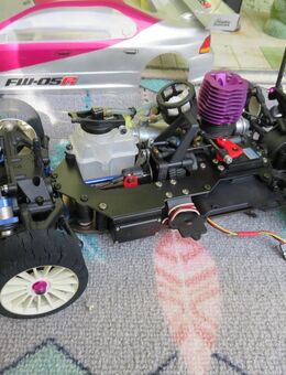 Kyosho FW-05R Nitro RC Car 1/10 + HPI 1300 NITRO STAR PRO 12R XS - Gau-Weinheim