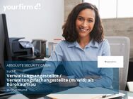 Verwaltungsangestellte / Verwaltungsfachangestellte (m/w/d) als Bürokauffrau - Dortmund