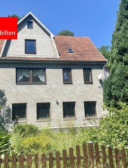 Einfamilienhaus mit Werkstatt und großem Garten - Wutha-Farnroda