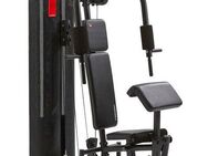Christopeit Sport® Kraftstation SP 2000, 8 Gewichtsblöcke (Butterflystange, Latzug, Ruderfunktion und mehr), multifunktionale Fitnessstation, max. Trainingsgewicht 56 kg