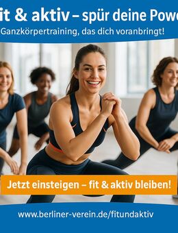 Fit & Aktiv – für jedes Alter - Werde und bleibe stark - Berlin Treptow-Köpenick