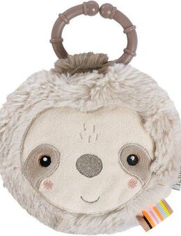 Fehn Greifspielzeug Lazy, Crazy & Pink, Stoffbuch Faultier