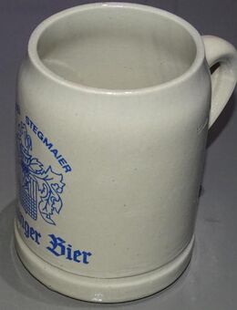 Bierkrug Steinkrug Brauerrei Stegmaier Mutlanger Bier Sammlerkrug - Durlangen