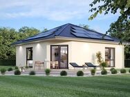 Komfortabel wohnen auf einer Ebene - barrierefreier Bungalow in Großkayna mit ScanHaus! - Braunsbedra